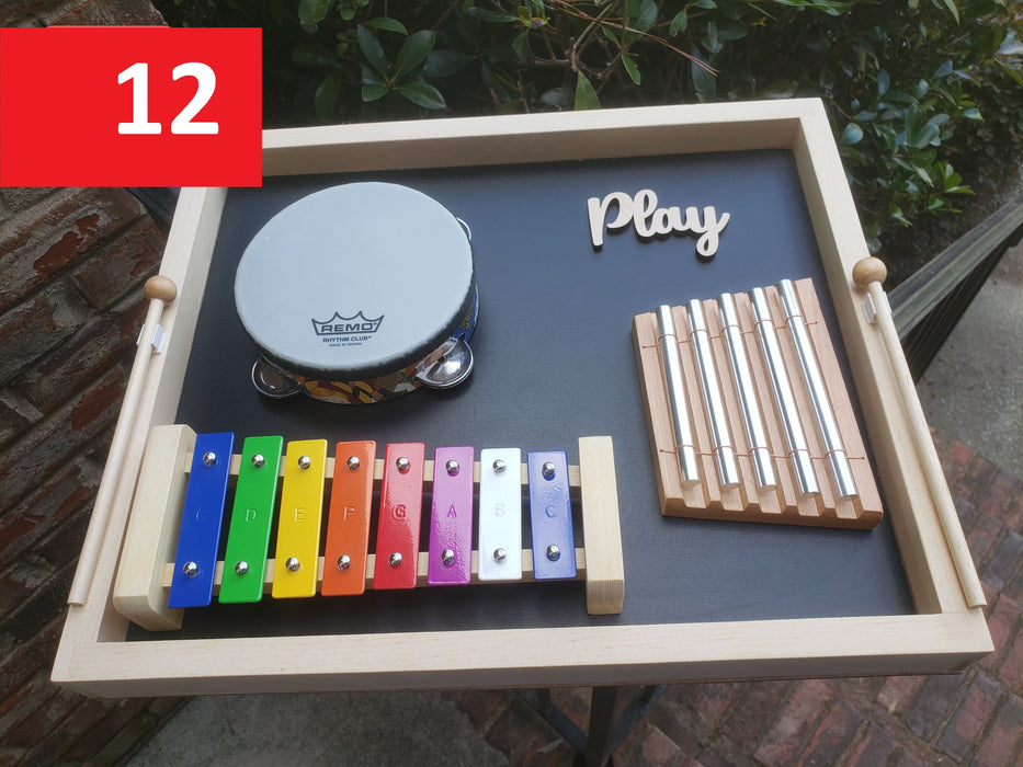 10-Boards Sensory Wall Pack