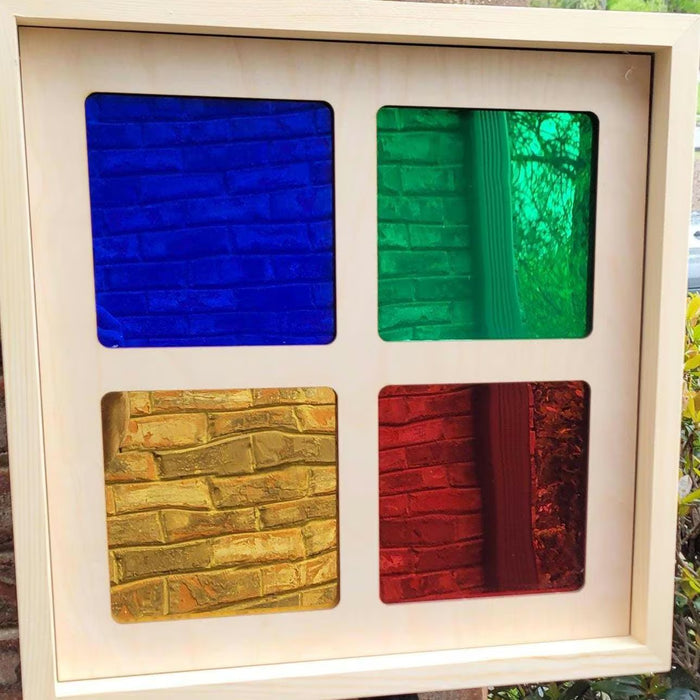 Color Mirrors Sensory Board – "Smile"