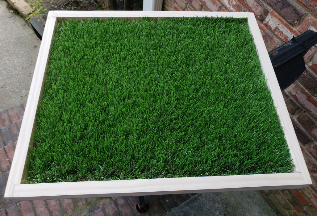 Grassy "Feel" Sensory Board | Artificial Turf Tactile Panel