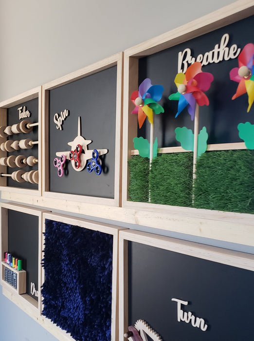 8-Boards Sensory Wall Pack