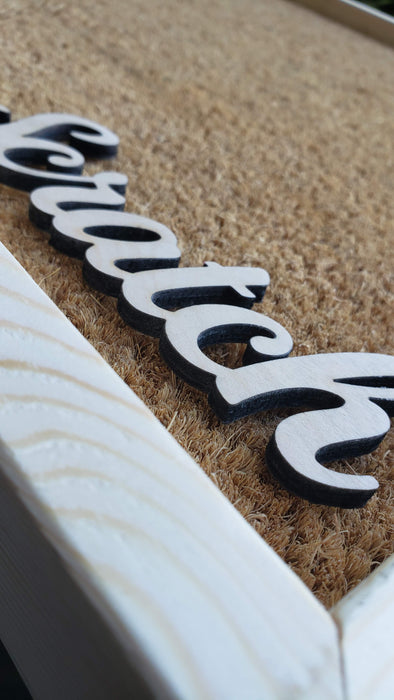 Scratch (Coconut Fiber) Sensory Board - Coir Hair Texture