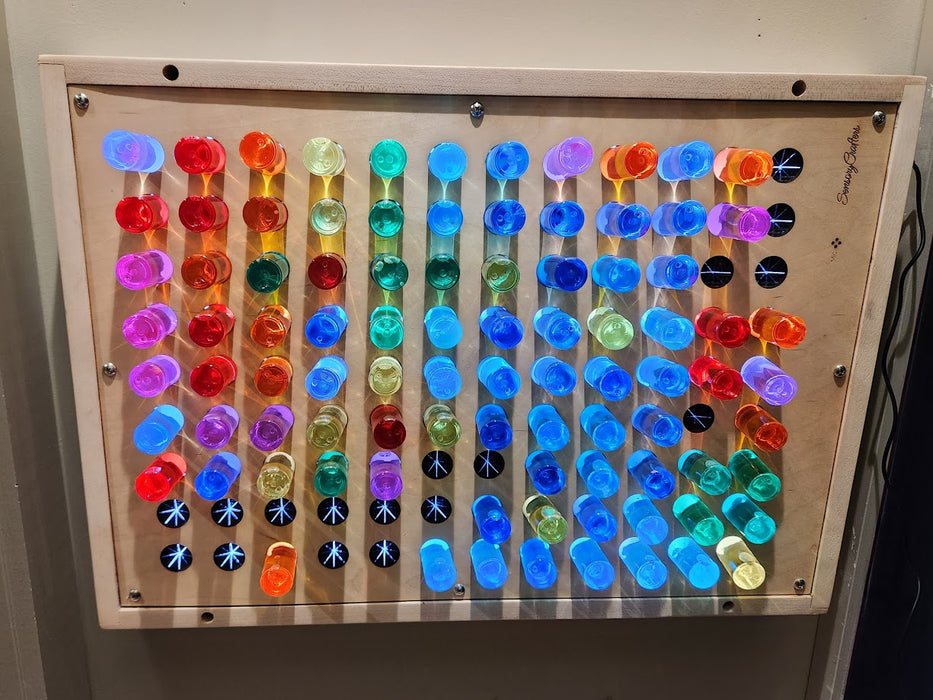 Giant Lite Brite-Like Pegboard
