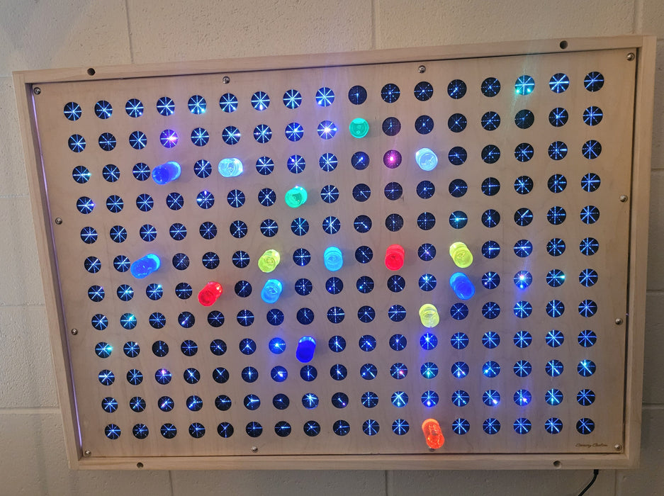 Giant Lite Brite | LED Pegboard from Sensory Crafters