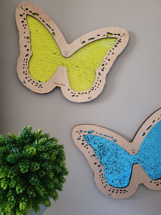 Butterfly Sequin Boards