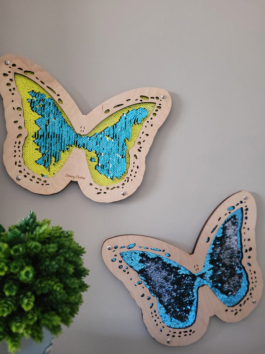 Butterfly Sequin Boards