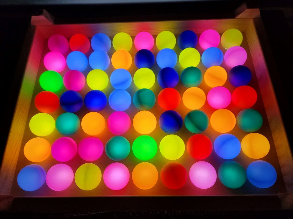 Sensory Glow Station- Dual-Purpose LED Pegboard & Tabletop Light Box, Fits 16" X 12" Light Pad | Play for Autism ADHD Senior Memory Care