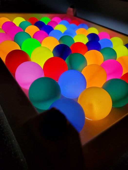 Sensory Glow Station- Dual-Purpose LED Pegboard & Tabletop Light Box, Fits 16" X 12" Light Pad | Play for Autism ADHD Senior Memory Care