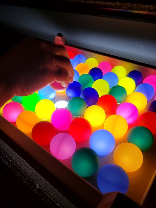 Sensory Glow Station- Dual-Purpose LED Pegboard & Tabletop Light Box, Fits 16" X 12" Light Pad | Play for Autism ADHD Senior Memory Care
