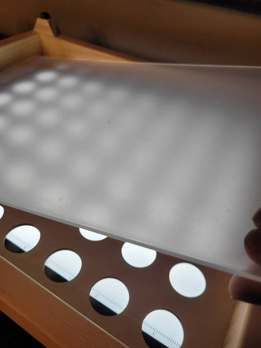 Sensory Glow Station- Dual-Purpose LED Pegboard & Tabletop Light Box, Fits 16" X 12" Light Pad | Play for Autism ADHD Senior Memory Care