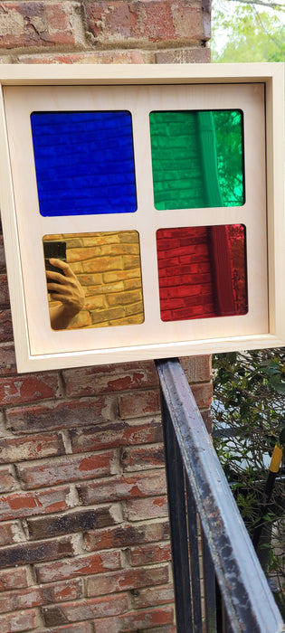 Color Mirrors Sensory Board – "Smile"