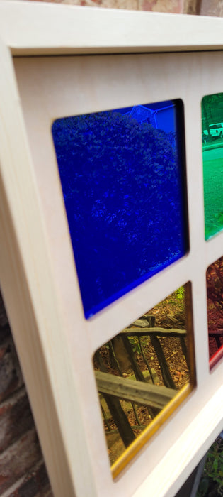 Color Mirrors Sensory Board – "Smile"
