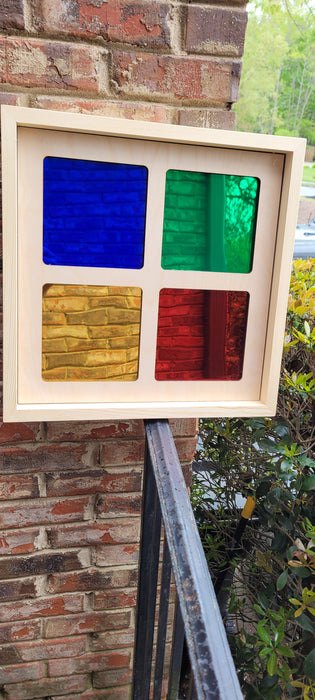 Color Mirrors Sensory Board – "Smile"