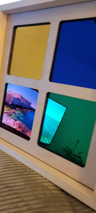 Color Mirrors Sensory Board – "Smile"
