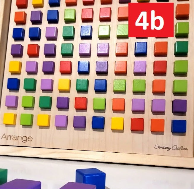 4-Board Sensory Wall Pack