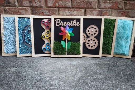 Sensory Crafters Mini Sensory Boards - Autism ADHD Memory Care Adult Children 