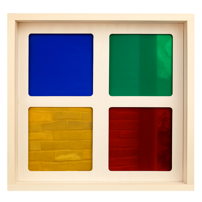 Color Mirrors Sensory Board – "Smile"