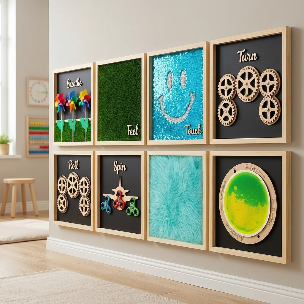 Sensory wall installation