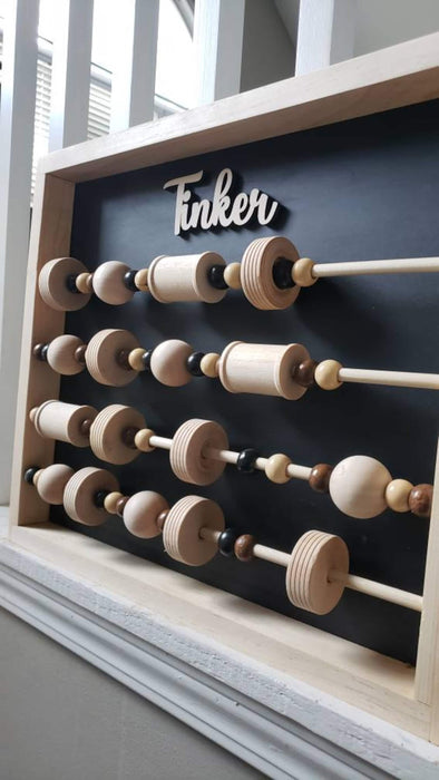 Tinker - Sensory Board for Kids or Adults | Sensory Panel DIY Sensory Wall Wooden Beads