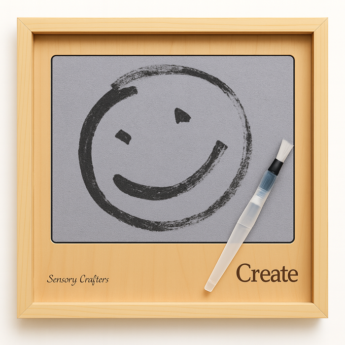Zen Water Paint Sensory Board| Paint with Water on Magic Drawing Paper