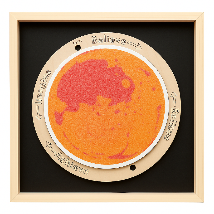 Liquid Tile (Orange & Red)