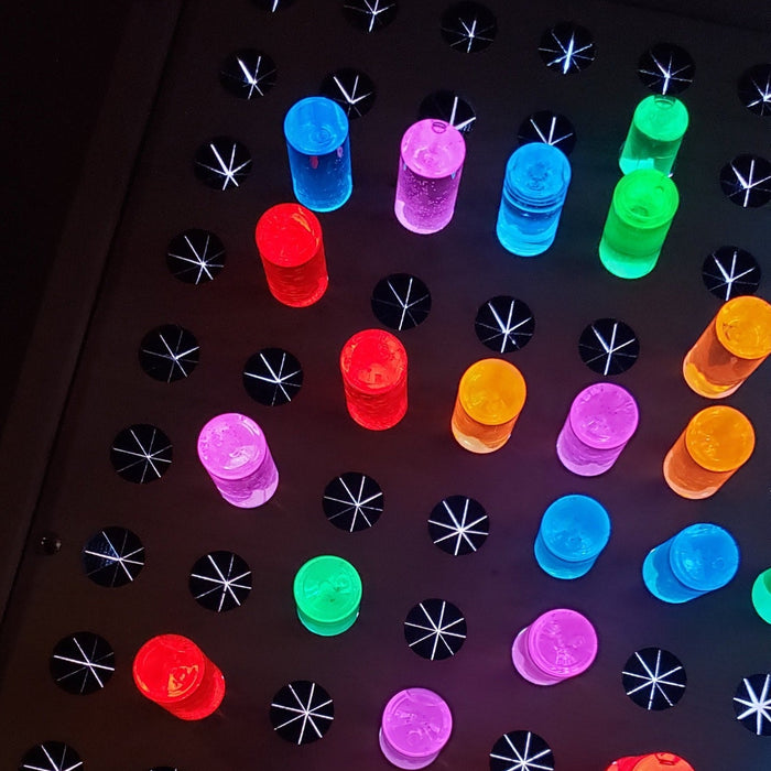 Wall-Mountable Giant Light Peg Board - A Jumbo-Sized Take on a Classic (Giant bright light LED Pegboard)