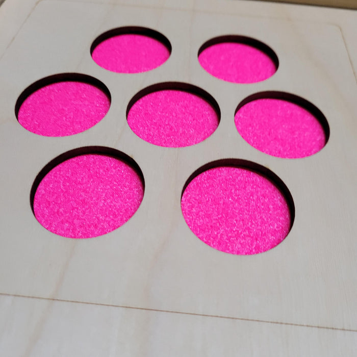Sandpaper Finger Trace Board