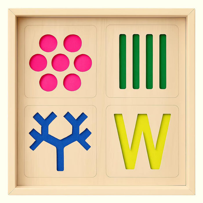 Sandpaper Finger Trace Board