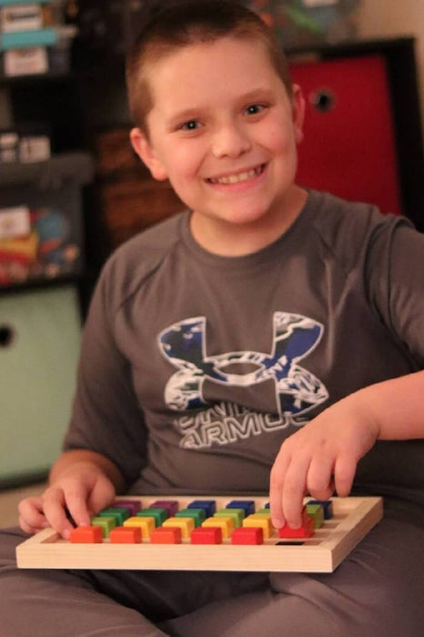 Mini Montessori Sensory Board | Activity Wall Panel | Tactile Sensory | Busy Board Autism | Sensory Board