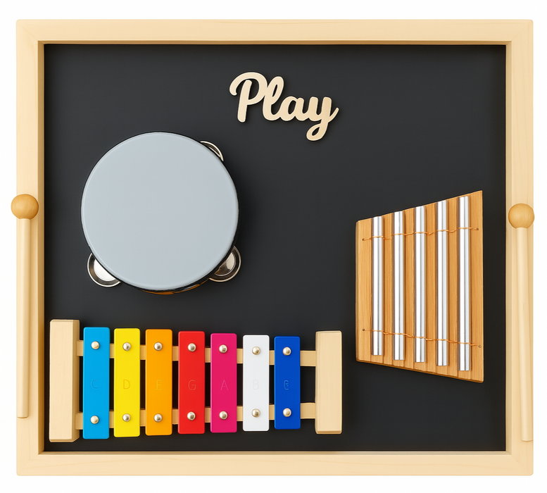 24-Panel Modular Sensory Wall