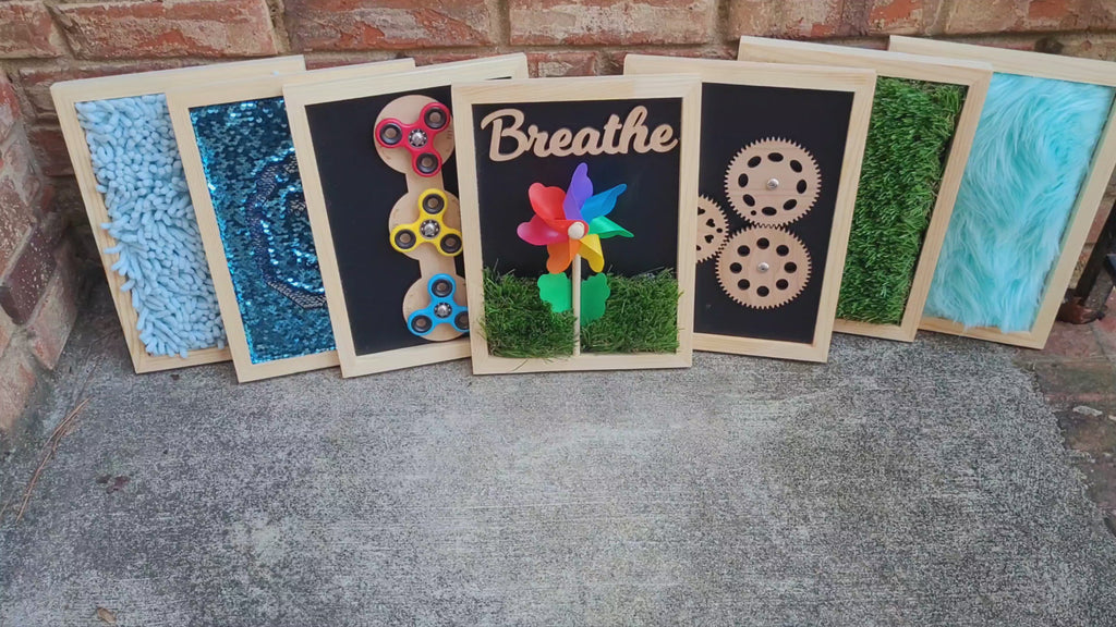 Sensory Crafters Mini Sensory Boards - Autism ADHD Memory Care Adult Children 