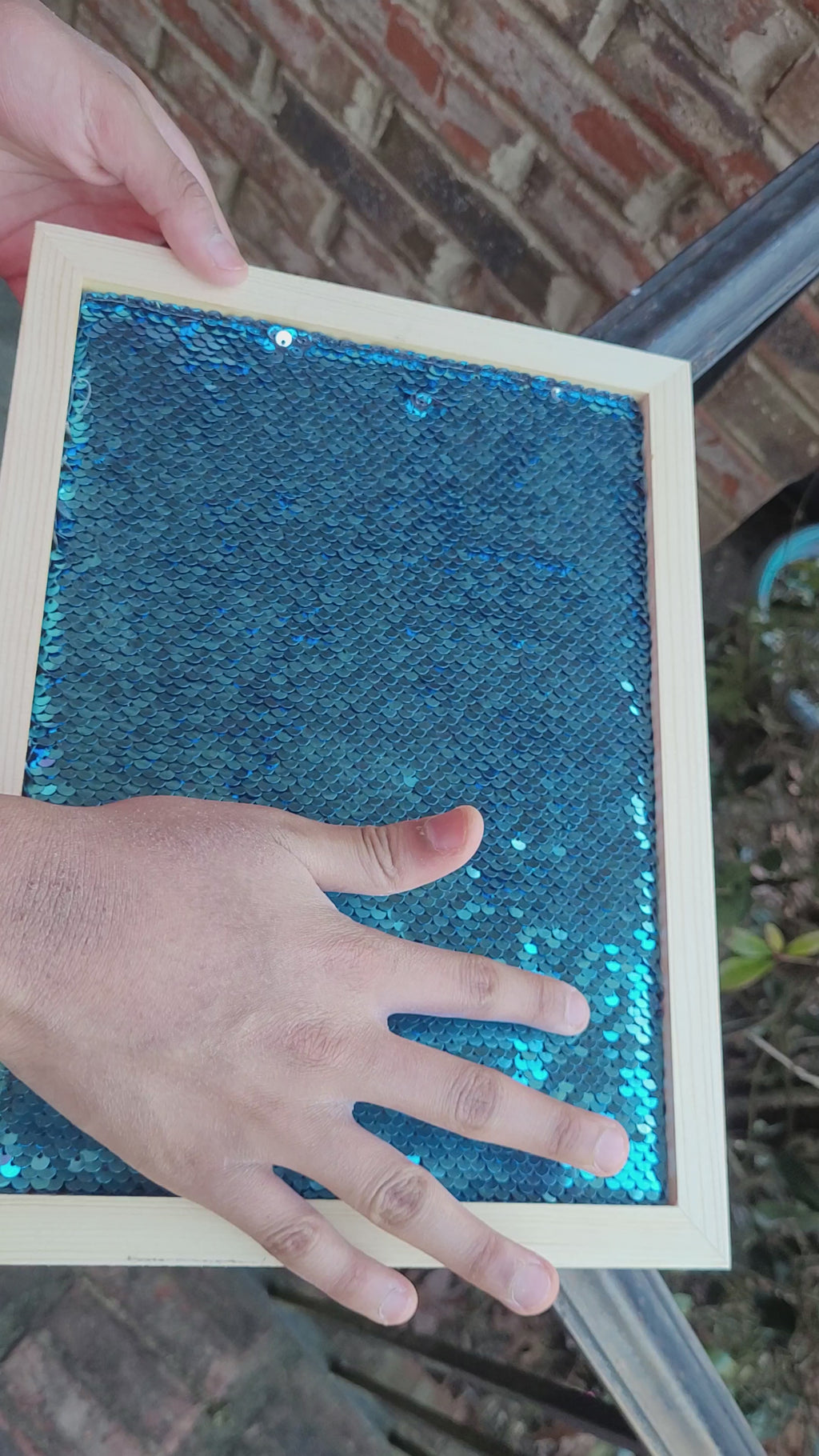 Sensory Crafters Mini Sensory Boards - Autism ADHD Memory Care Adult Children  Flip Sequin Board