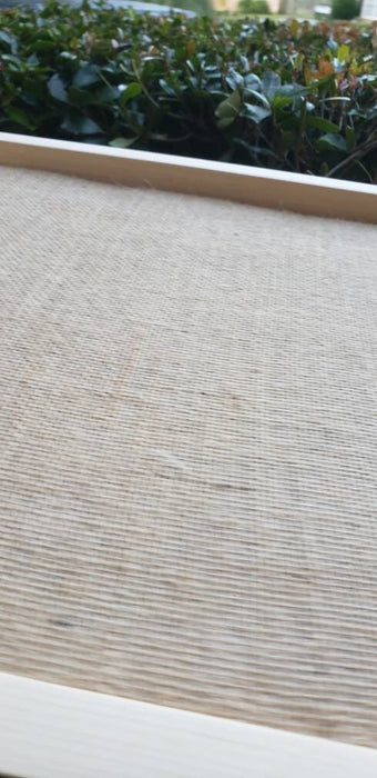 Tactile Texture Sensory Board Burlap - Rough & Scratchy