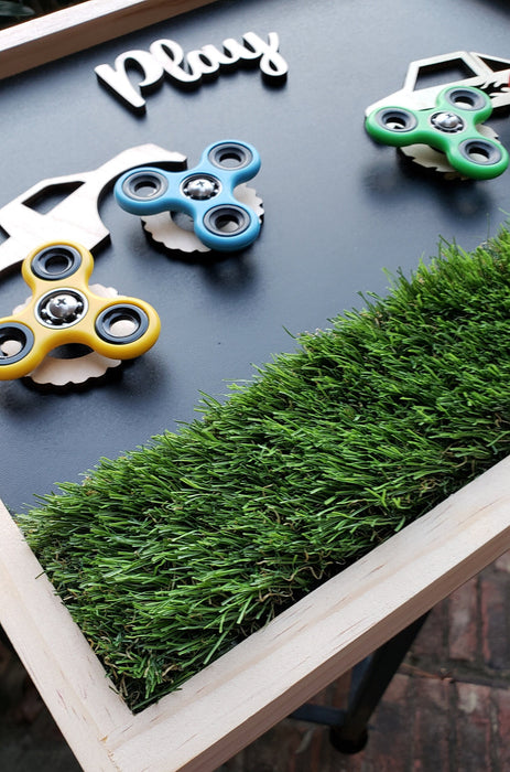 Monster Truck Sensory Board