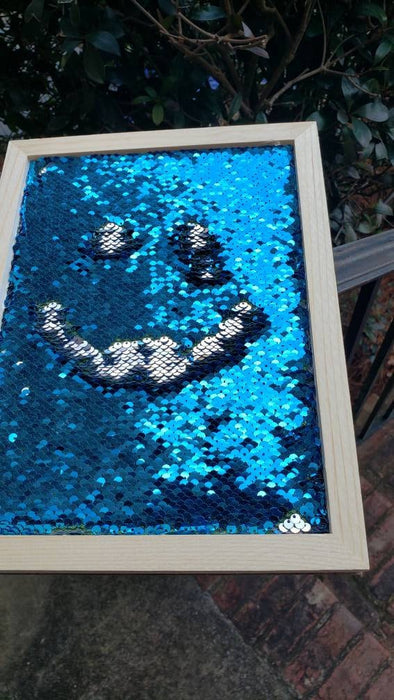Reversible Sequin Board for kids flip sequins autism sensory toy